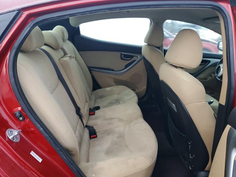 Photo 10 from auction – 2012 HYUNDAI ELANTRA GL with VIN KMHDH4AE5CU178488