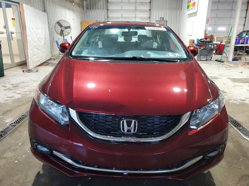 Photo 5 from auction – 2013 HONDA CIVIC EXL with VIN 19XFB2F99DE250890