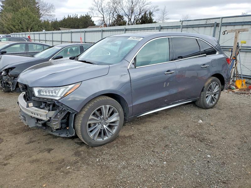 ACURA MDX TECHNO 2017 with VIN 5FRYD4H54HB008466 - Photo from auction