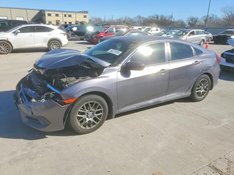 HONDA CIVIC EX 2017 with VIN 19XFC2F73HE058723 - Photo from auction