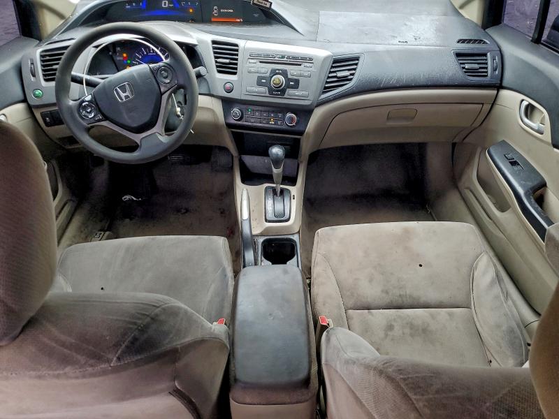 Photo 8 from auction – 2012 HONDA CIVIC LX with VIN 19XFB2F56CE093024