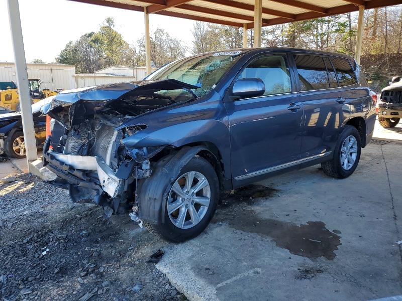 TOYOTA HIGHLANDER 2013 with VIN 5TDZA3EH1DS044029 - Photo from auction