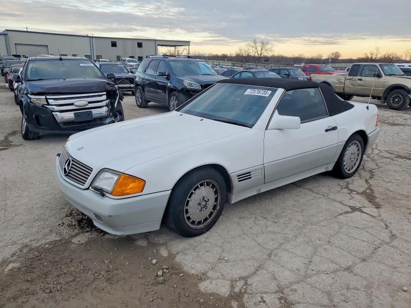 MERCEDES-BENZ 500 1992 with VIN WDBFA66E2NF037440 - Photo from auction