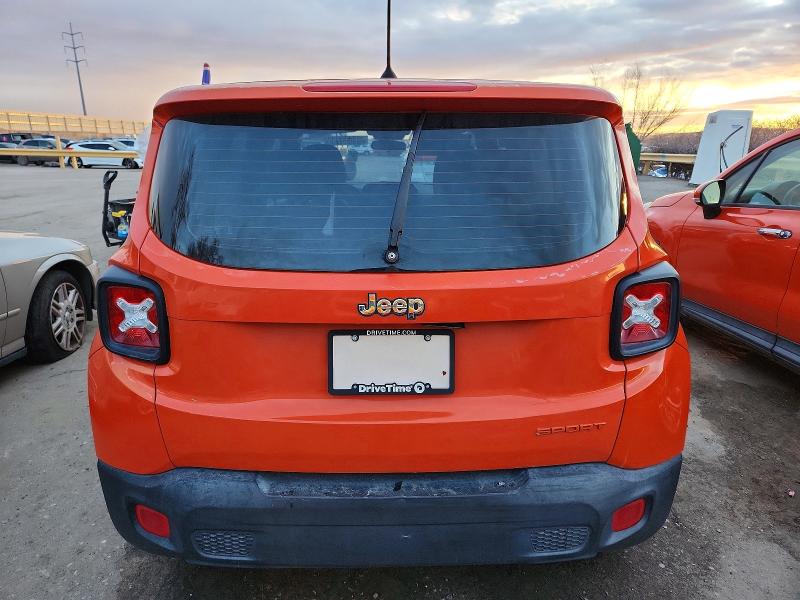 Photo 6 from auction – 2015 JEEP RENEGADE S with VIN ZACCJAAT2FPB82778