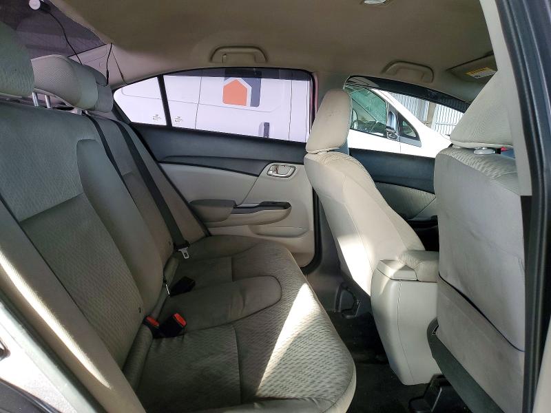 Photo 10 from auction – 2014 HONDA CIVIC with VIN 19XFB2F56EE270450