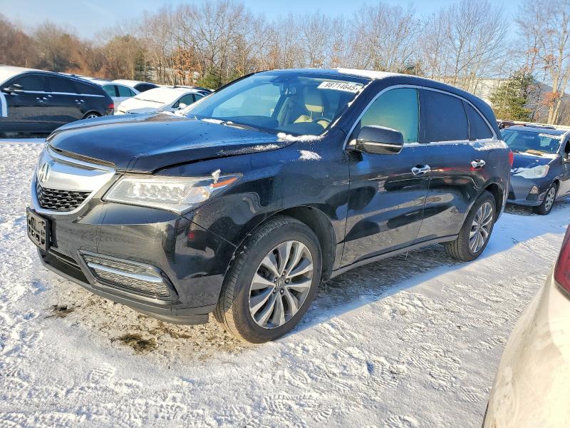 ACURA MDX TECHNO 2015 with VIN 5FRYD4H42FB015484 - Photo from auction