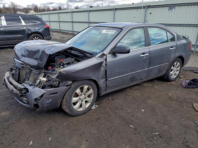 KIA OPTIMA LX 2007 with VIN KNAGE124475158003 - Photo from auction