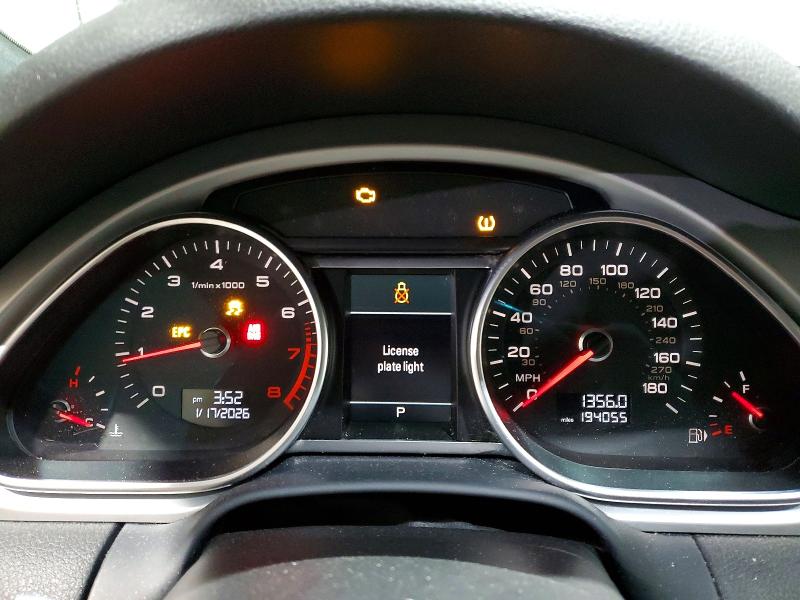 Photo 9 from auction – 2012 AUDI Q7 PRESTIG with VIN WA1DGAFE0CD007155