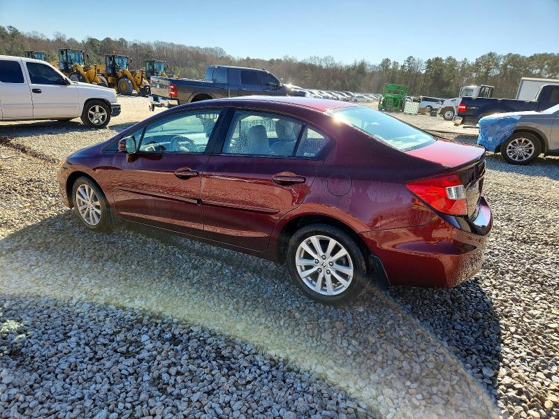 Photo 2 from auction – 2012 HONDA CIVIC with VIN 19XFB2F94CE072692