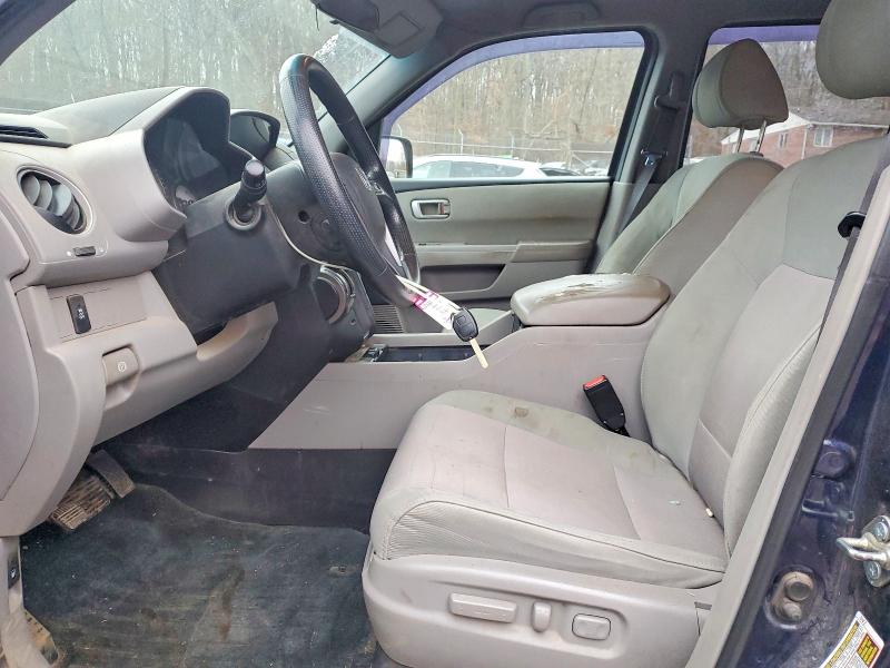 Photo 7 from auction – 2013 HONDA PILOT EX with VIN 5FNYF4H44DB082905