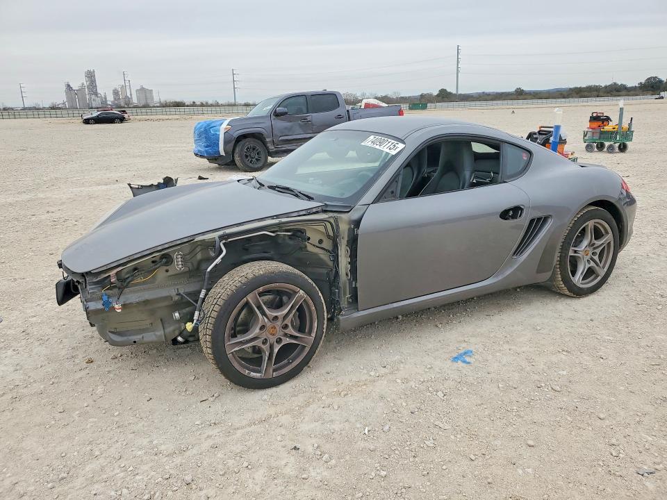 PORSCHE CAYMAN 2009 with VIN WP0AA29809U760814 - Photo from auction