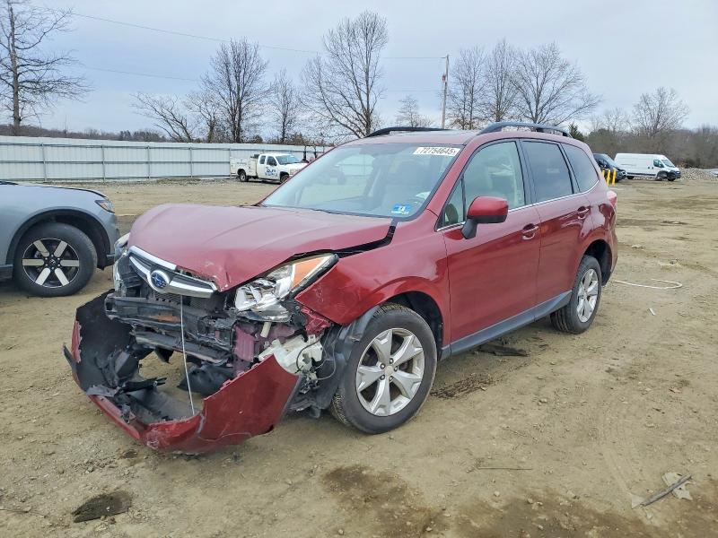 SUBARU FORESTER 2 2015 with VIN JF2SJAHC0FH447935 - Photo from auction
