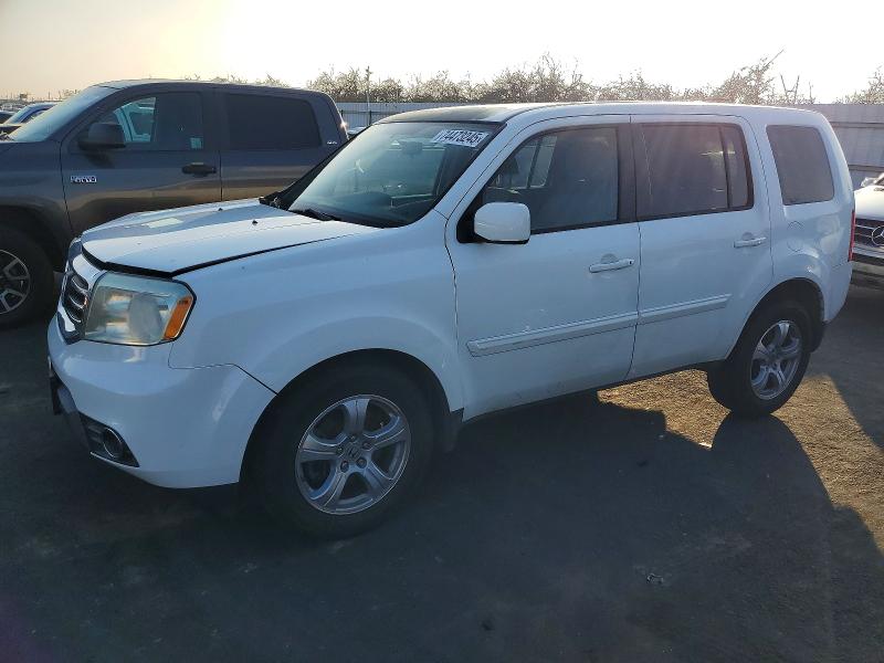 HONDA PILOT EX 2014 with VIN 5FNYF3H40EB006318 - Photo from auction