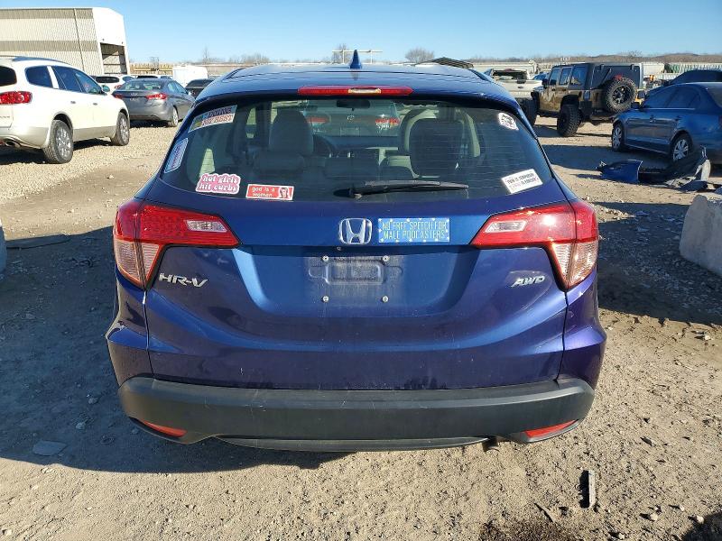 Photo 6 from auction – 2016 HONDA HR-V with VIN 3CZRU6H37GM710334