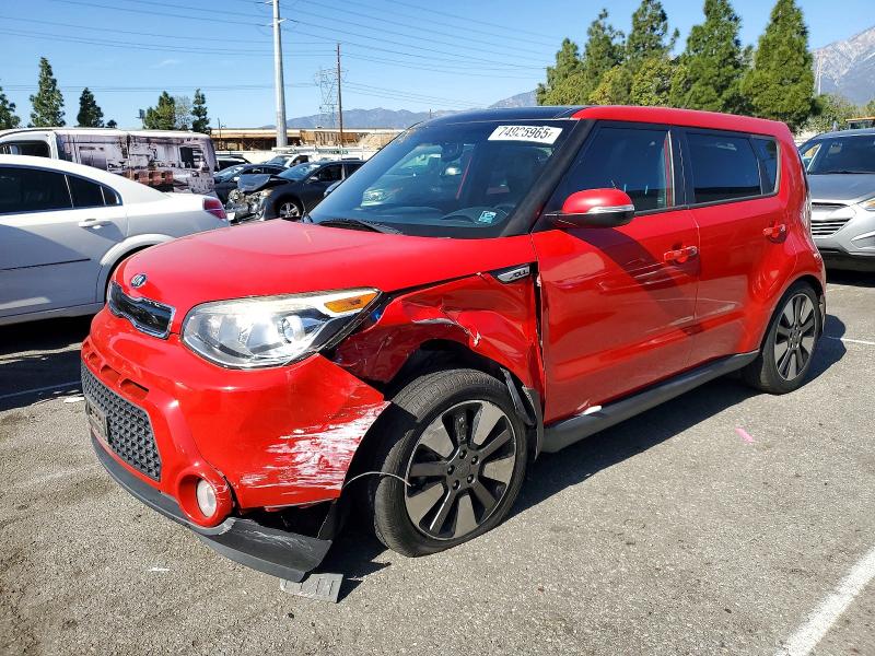 KIA SOUL 2015 with VIN KNDJX3A58F7790109 - Photo from auction