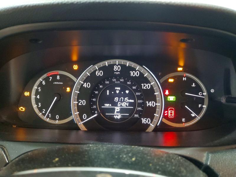Photo 9 from auction – 2014 HONDA ACCORD EXL with VIN 1HGCR2F86EA091581