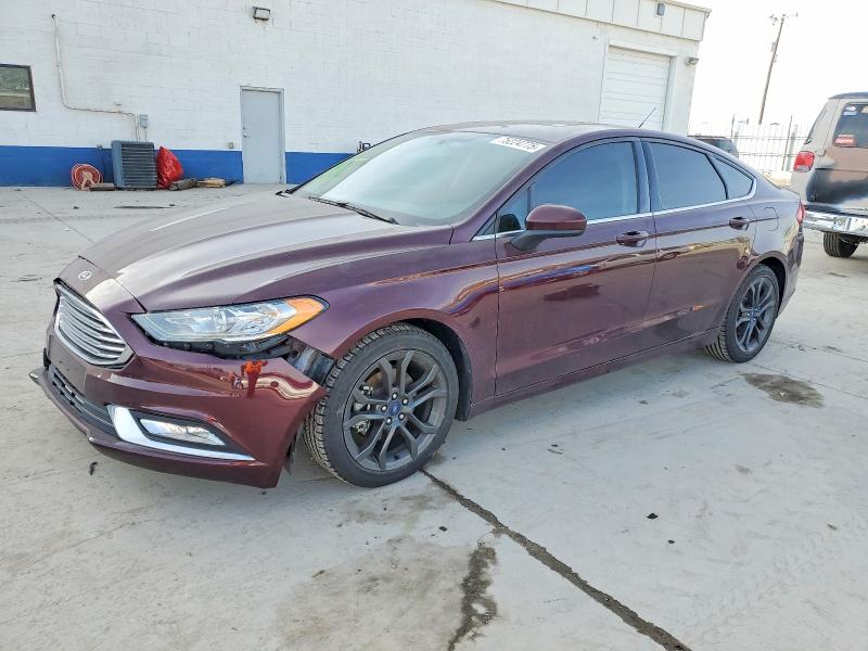 FORD FUSION 2018 with VIN 3FA6P0HD9JR196136 - Photo from auction