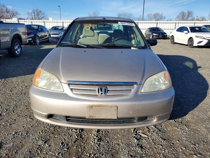 Фото 5 с аукциона – 2001 HONDA CIVIC с VIN 2HGES16541H615982