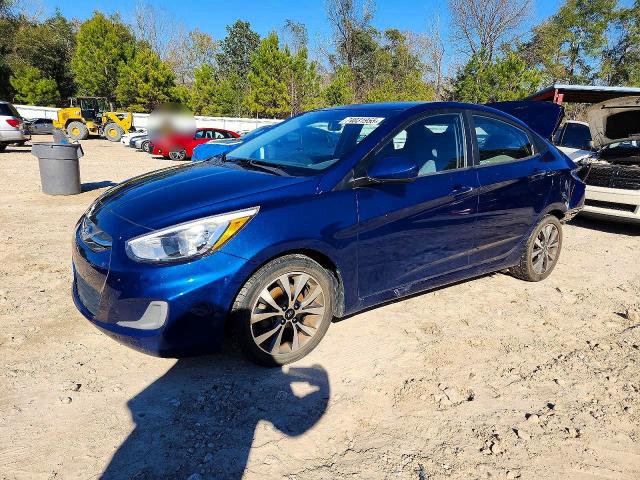 HYUNDAI ACCENT SE 2017 with VIN KMHCT4AE6HU325046 - Photo from auction