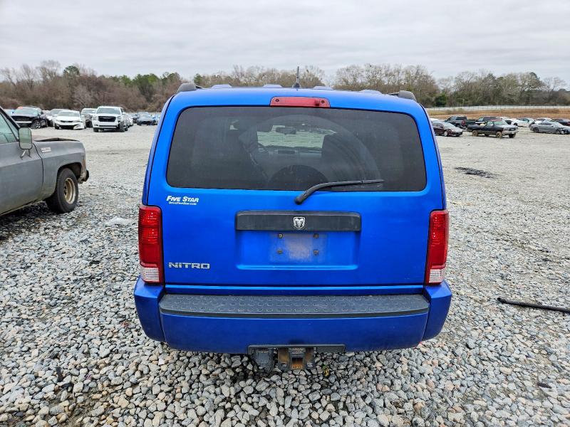 Photo 6 from auction – 2007 DODGE NITRO SXT with VIN 1D8GT28K97W662093