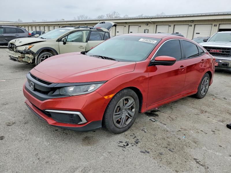 HONDA CIVIC 2020 with VIN 19XFC2F65LE203180 - Photo from auction