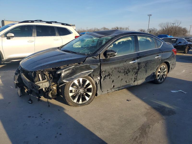 NISSAN SENTRA S 2019 with VIN 3N1AB7AP1KY296287 - Photo from auction