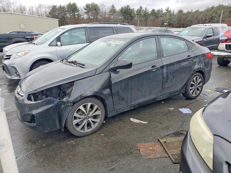 HYUNDAI ACCENT SE 2017 with VIN KMHCT4AE9HU351933 - Photo from auction