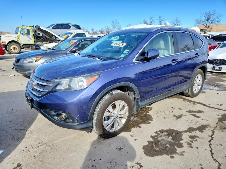 HONDA CR-V EXL 2013 with VIN 5J6RM4H7XDL035079 - Photo from auction