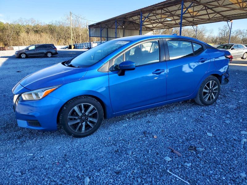 NISSAN VERSA SV 2021 with VIN 3N1CN8EV1ML835554 - Photo from auction