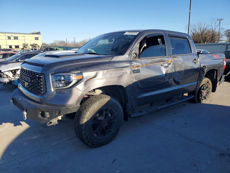 TOYOTA TUNDRA CRE 2021 with VIN 5TFDY5F11MX034453 - Photo from auction