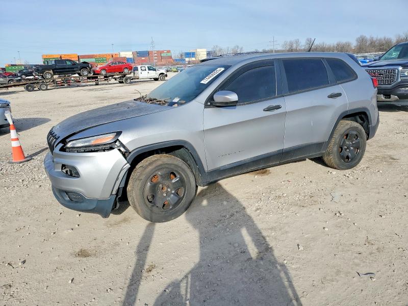 JEEP CHEROKEE 2014 with VIN 1C4PJLAB5EW319248 - Photo from auction