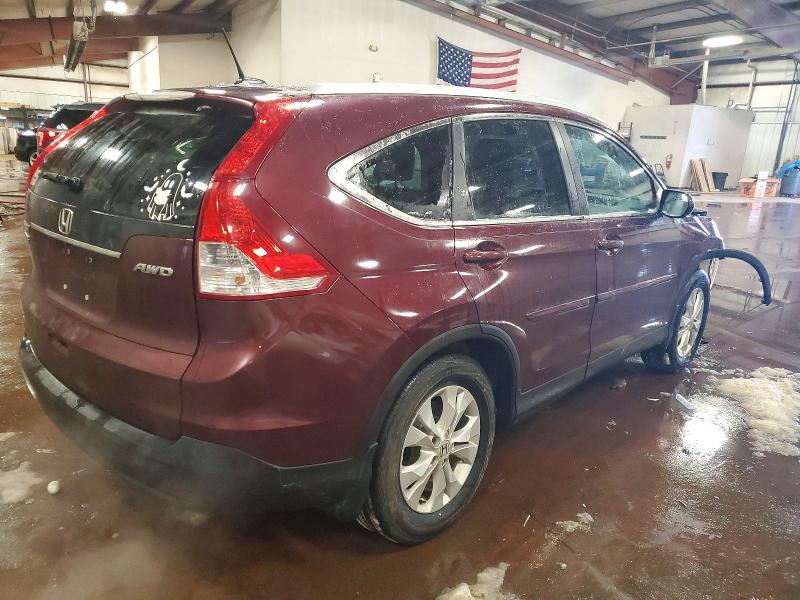 Photo 3 from auction – 2014 HONDA CR-V EXL with VIN 5J6RM4H76EL016644