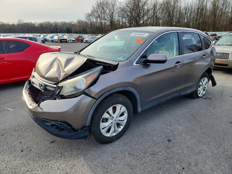 HONDA CR-V EX 2013 with VIN 5J6RM4H5XDL088802 - Photo from auction