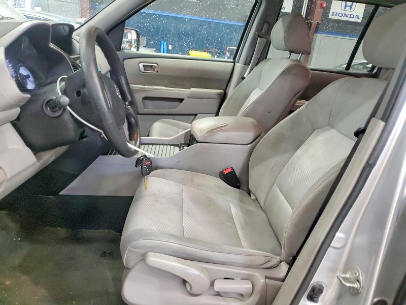 Photo 7 from auction – 2013 HONDA PILOT LX with VIN 5FNYF4H29DB062860