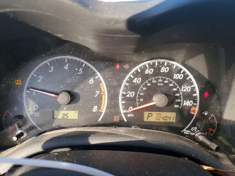 Photo 9 from auction – 2012 TOYOTA COROLLA BA with VIN 5YFBU4EE6CP058357