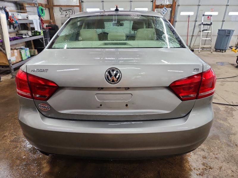 Photo 6 from auction – 2014 VOLKSWAGEN PASSAT SE with VIN 1VWBP7A36EC012100