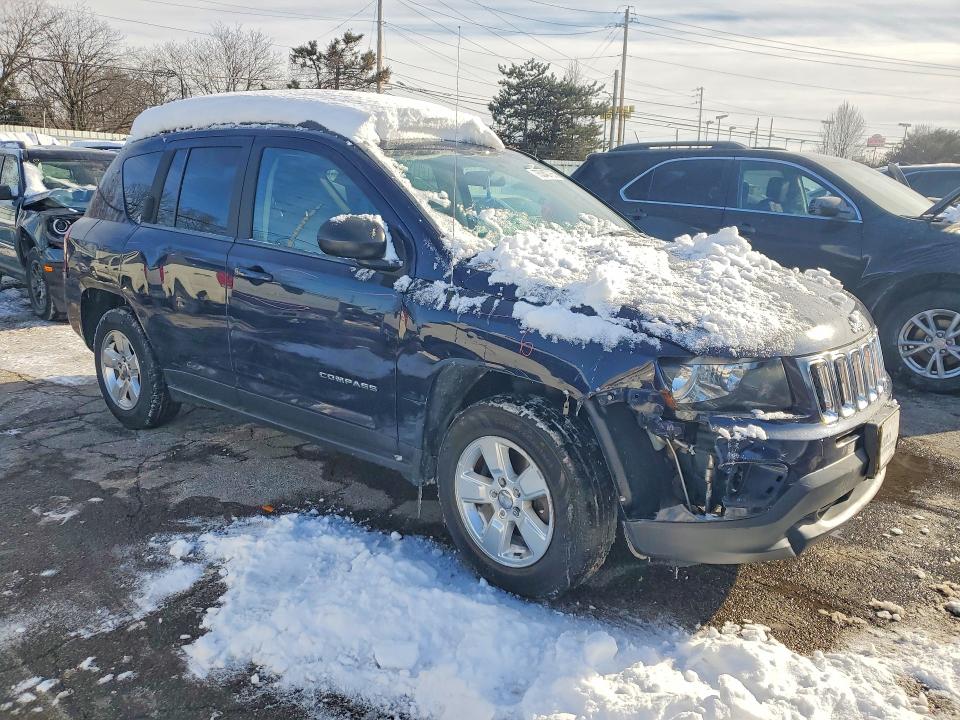 Photo 4 from auction – 2014 JEEP COMPASS SP with VIN 1C4NJCBA6ED507835