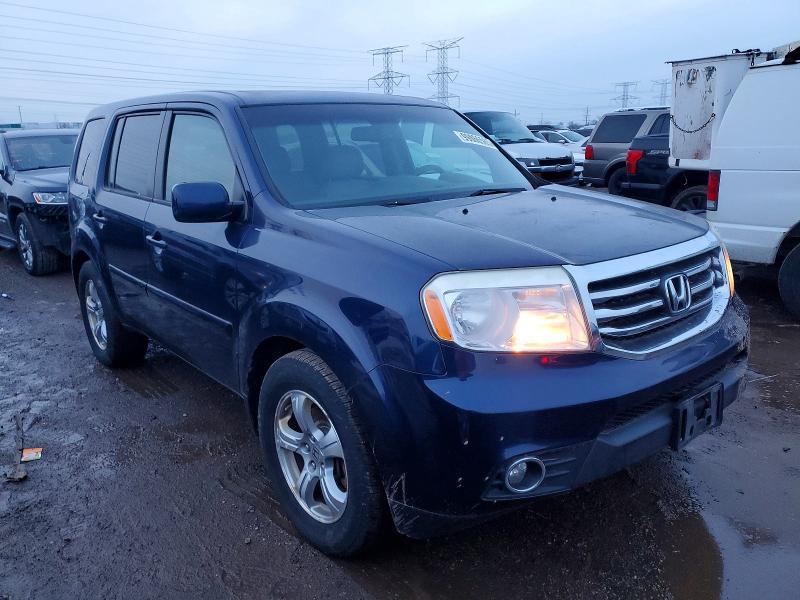 Photo 4 from auction – 2015 HONDA PILOT EXL with VIN 5FNYF4H57FB023844