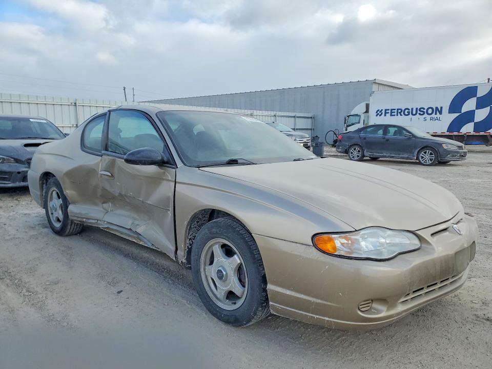 Photo 4 from auction – 2004 CHEVROLET MONTE CARL with VIN 2G1WW12E549428450
