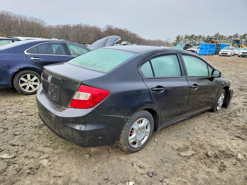 Photo 3 from auction – 2012 HONDA CIVIC LX with VIN 19XFB2F58CE094207