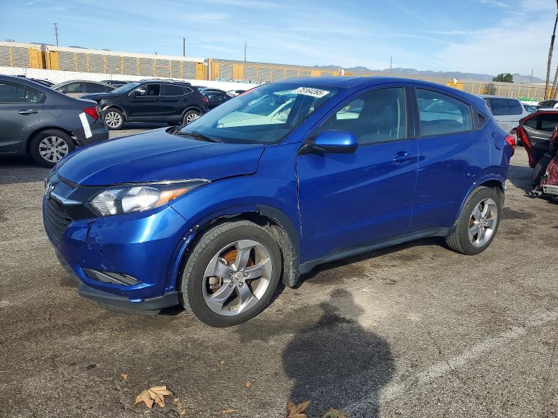 HONDA HR-V LX 2018 with VIN 3CZRU5H31JM705048 - Photo from auction