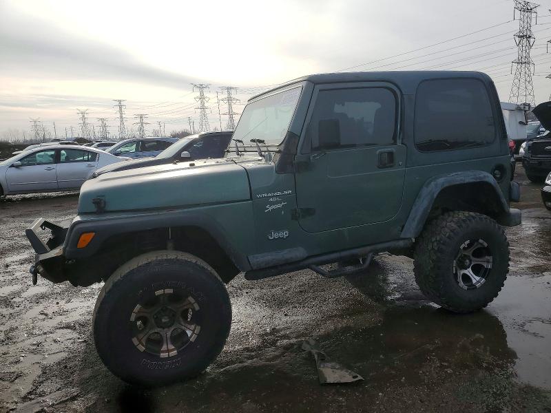 JEEP WRANGLER / 2000 con VIN 1J4FA49S3YP713684 - Foto de la subasta