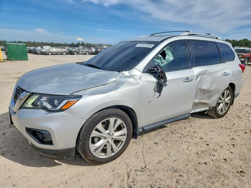 NISS PATHFINDER 2019 with VIN 5N1DR2MN9KC609111 - Photo from auction
