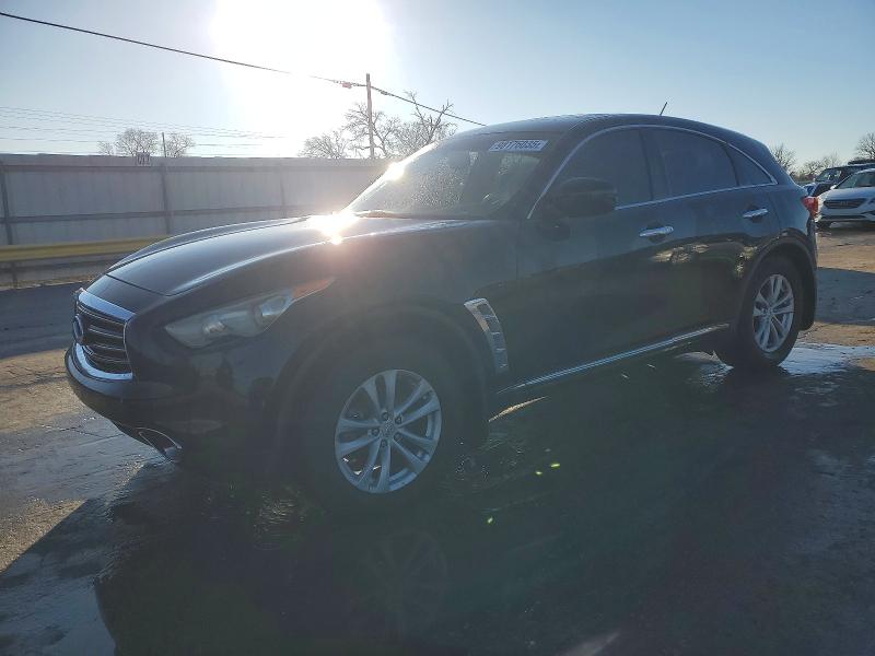 INFINITI FX35 2012 with VIN JN8AS1MUXCM120357 - Photo from auction