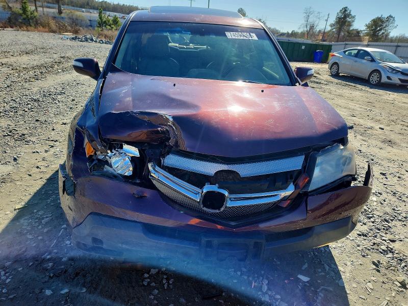Photo 5 from auction – 2009 ACURA MDX TECHNO with VIN 2HNYD286X9H507762