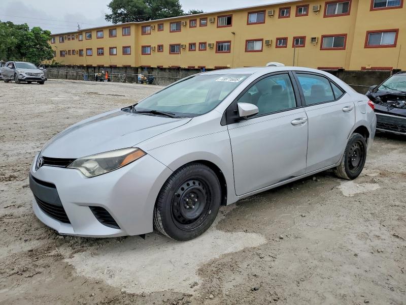 TOYOTA COROLLA L 2014 with VIN 2T1BURHEXEC072659 - Photo from auction