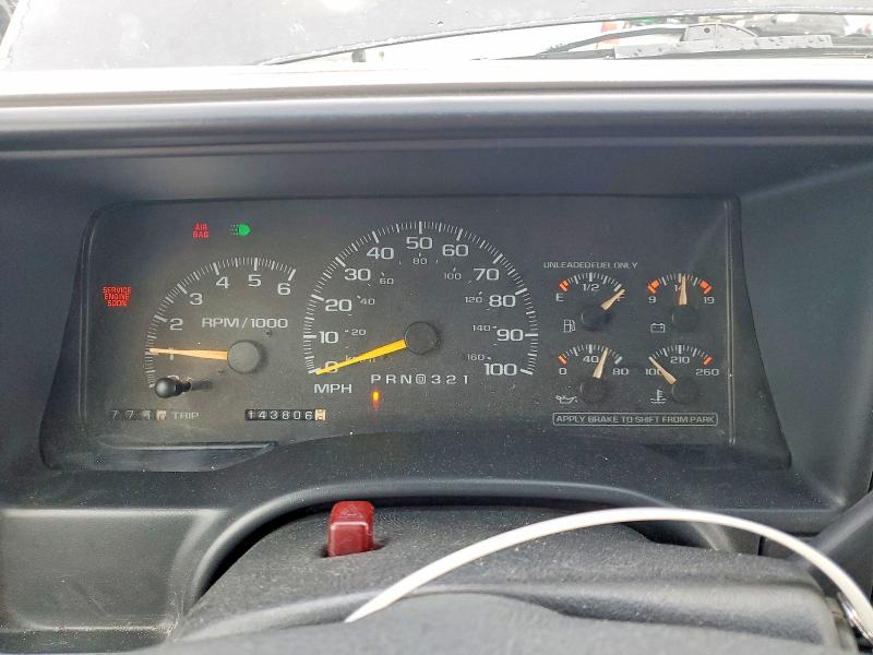 Photo 9 from auction – 1997 CHEVROLET GMT-400 C1 with VIN 2GCEC19R4V1255654