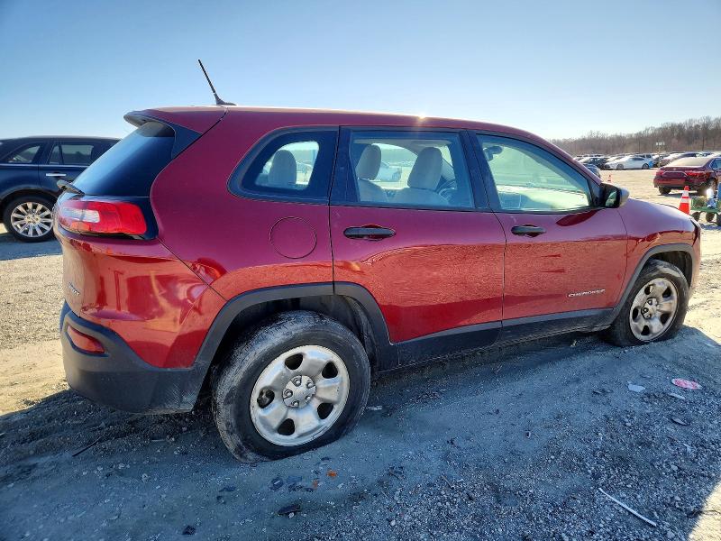 Photo 3 from auction – 2015 JEEP CHEROKEE with VIN 1C4PJMAB4FW523076