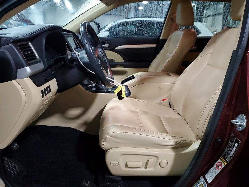 Photo 7 from auction – 2016 TOYOTA HIGHLANDER with VIN 5TDKKRFH0GS182195