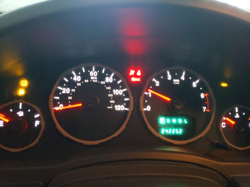 Photo 9 from auction – 2008 JEEP LIBERTY SP with VIN 1J8GN28K18W136267